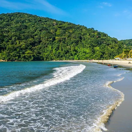 Apartamento 100 metros da praia Perequê-Açu Ubatuba Condomínio Ubamar-2